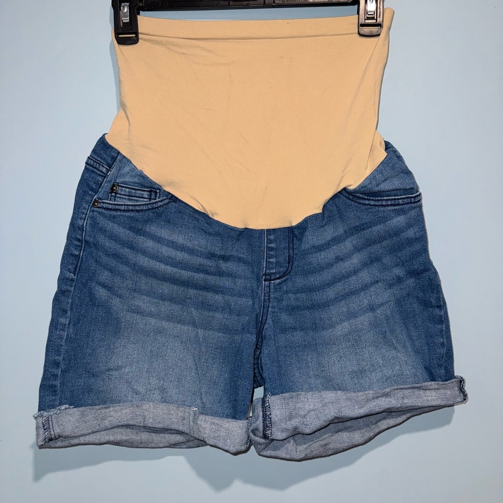 Maternity Jean Shorts
